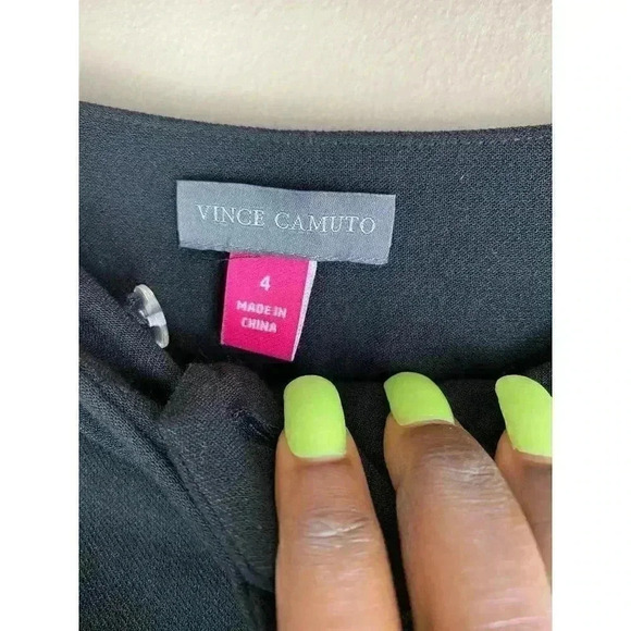 Vince Camuto Casual pant black- size 4 - Picture 4 of 4